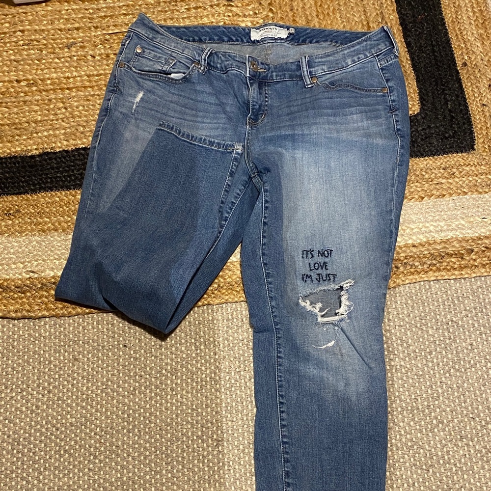 Torrid plus size 16 woman’s denim jeans